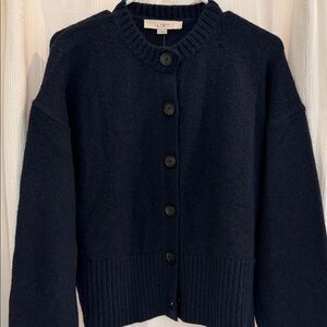 LOFT Women's Navy Sweater